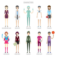 Characters Set
