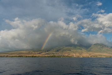 Rainbow over Lahaina, Maui