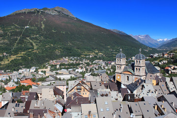 Briançon vu de la citadelle / France