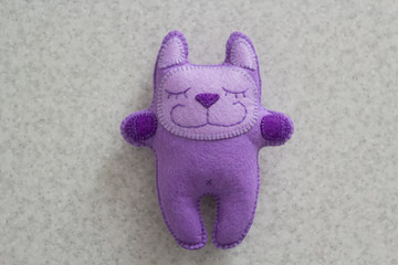 Purple Cat Toy