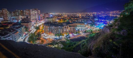 Bursa bei Nacht