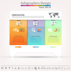 Business graphics data element templates sets, chart , graph , timeline , infographics ,  gradient colors style
