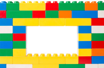 Plastic building blocks