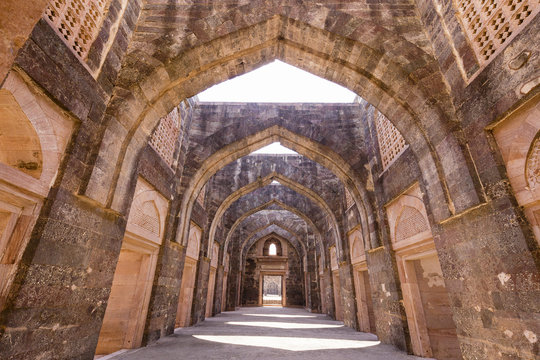 Jahaz Mahal , Ship Palace in Mandu, Madhya Pradesh, India