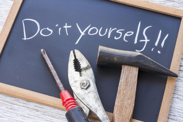日曜大工　大工道具　Do it yourself