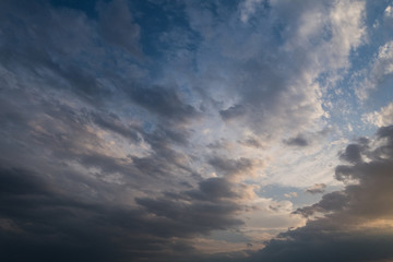 大利根の夕焼け