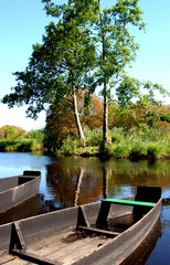 Barque dans le Parc Naturel Régional de la Brière
