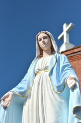 Obraz na płótnie Canvas 聖母マリア像