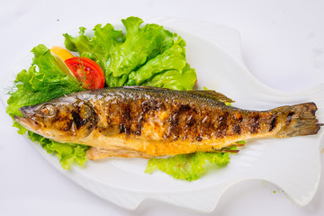 Grilled fish