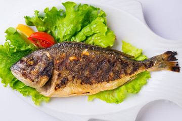 Grilled fish