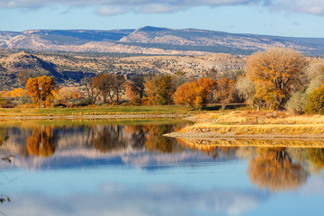 Autumn lake