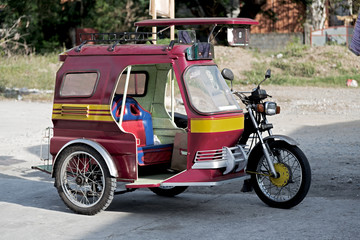 in asia philipphines the typical  motorbike