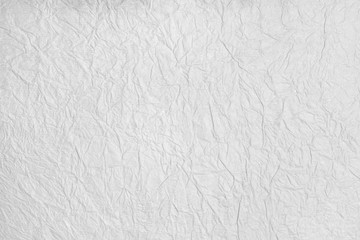 Crumpled blank paper, texture background