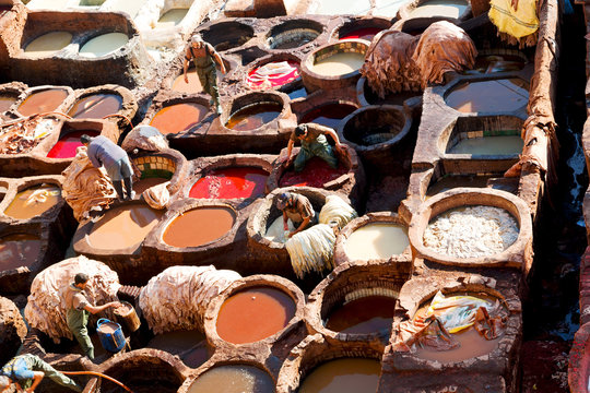  in morocco africa the antique tannery