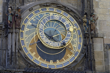 Fototapeta premium Zegar astronomiczny w Pradze Orloj