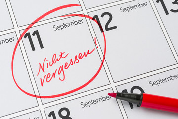 Kalender - 11. September