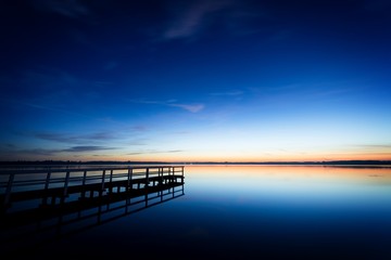 Fototapeta na wymiar sunrise at the lake