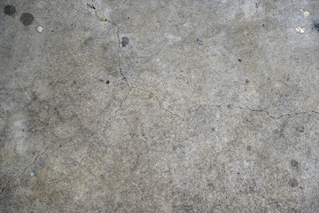 Naklejka premium Concrete pavement with cracks texture