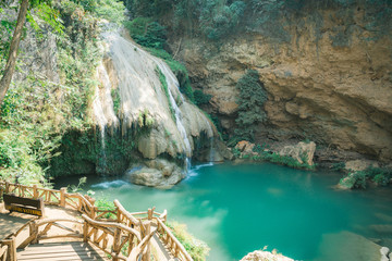 Waterfalls Mae Ping National Park Thailand