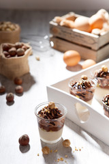 Gelato con  ingredienti freschi