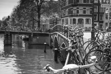 Amsterdam bike rack