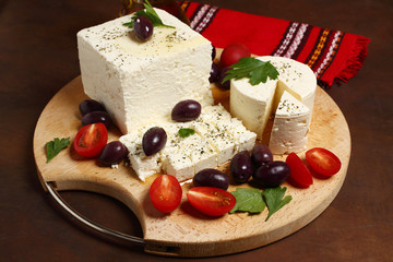 White feta cheese