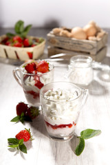 Gelato con  ingredienti freschi