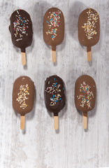 Gelato con  ingredienti freschi