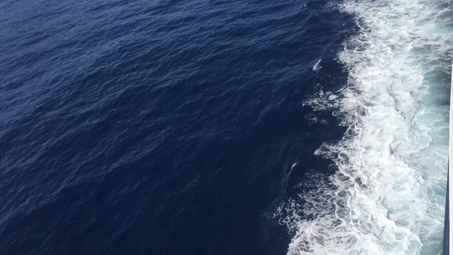 mare video acqua schiuma 