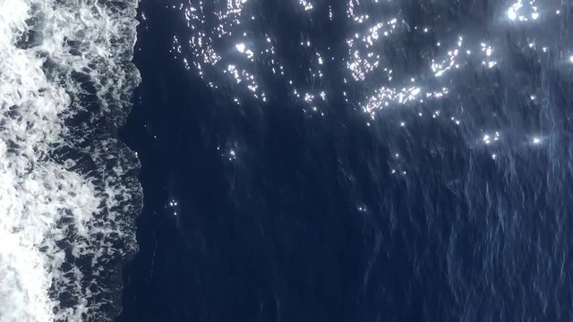 mare video acqua schiuma 