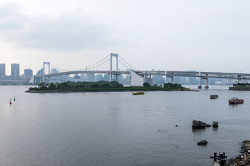 Naklejka premium 東京観光 春のお台場２