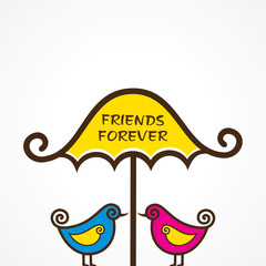 Happy Friendship Day Greeting stock vector