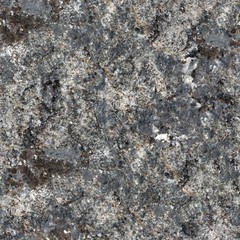 Gray granite natural pattern for background. Seamless square texture, tile ready.