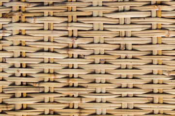 it is woven bamboo texture