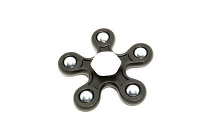 fidget spinner on isolated background