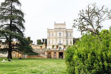 Fototapeta na wymiar Villa Doria Pamphili at the Via Aurelia Antica, Rome, Italy