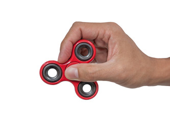 Red Hand spinner