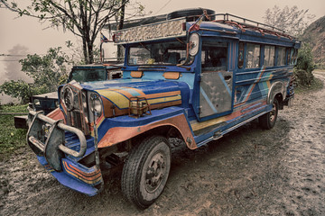 in asia philipphines the typical bus