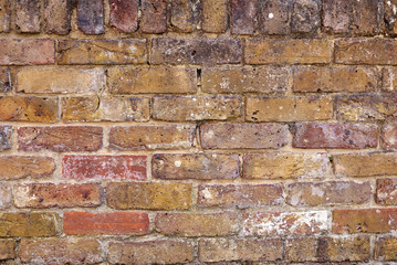 Brick wall background texture, good for graffiti