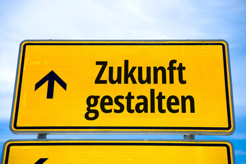 Obraz premium Zukunft gestalten