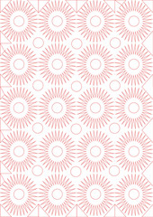 Geometric abstract background