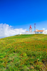 Fototapeta na wymiar Portugal. Cabo da Roca and the lighthouse