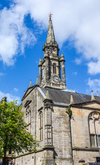 Obraz premium Tower of the The Tron Kirk-Edinburgh landmark