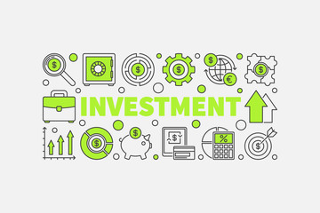 Investment and money illustration