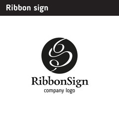 The logo in the form of a ribbon