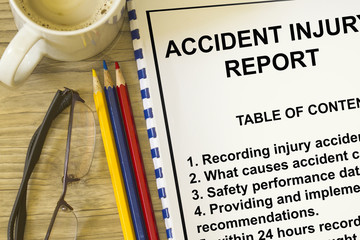 Accident injury reporting