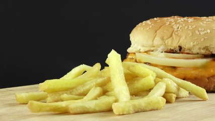 Delicious Food Hamburger