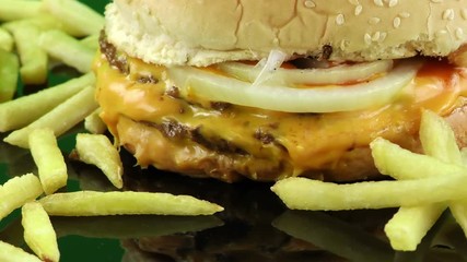 Delicious Food Hamburger