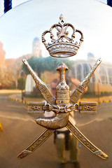 in oman the old metal gate