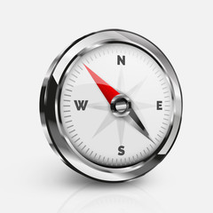 Vector realistic compass
